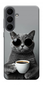 Чехол Grey cat coffee для Galaxy S25 FE