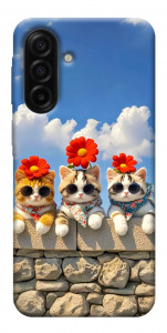 Чехол Flower cats для Galaxy A17 5G