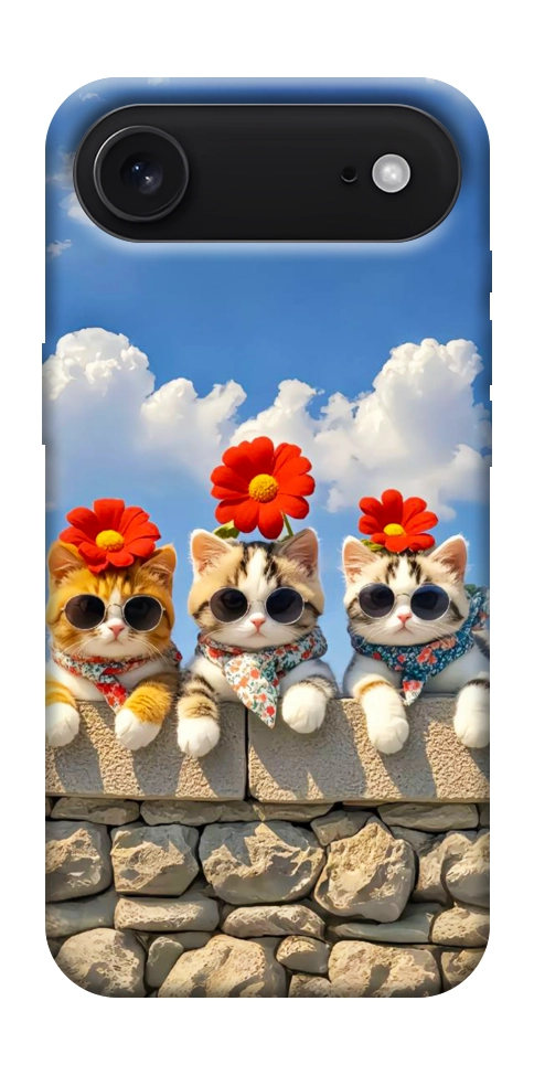 Чохол Flower cats для iPhone 17 Air