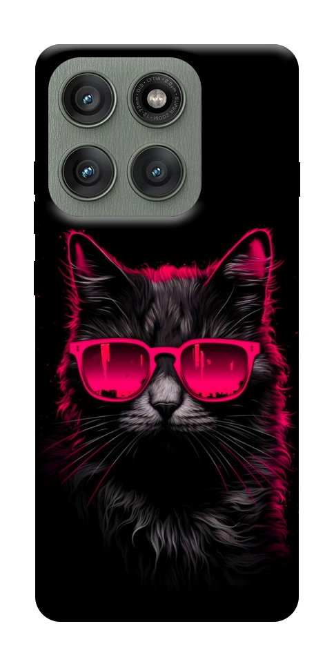 Чохол Cyberpunk cat для Motorola Edge 60 Pro
