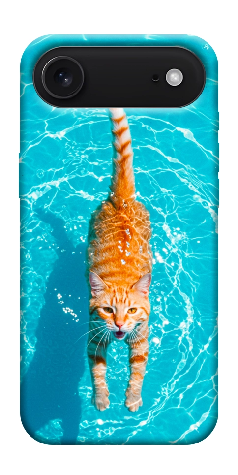 Чехол Cat swimming для iPhone 17 Air