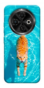 Чехол Cat swimming для TECNO Spark 30C (KL5n)