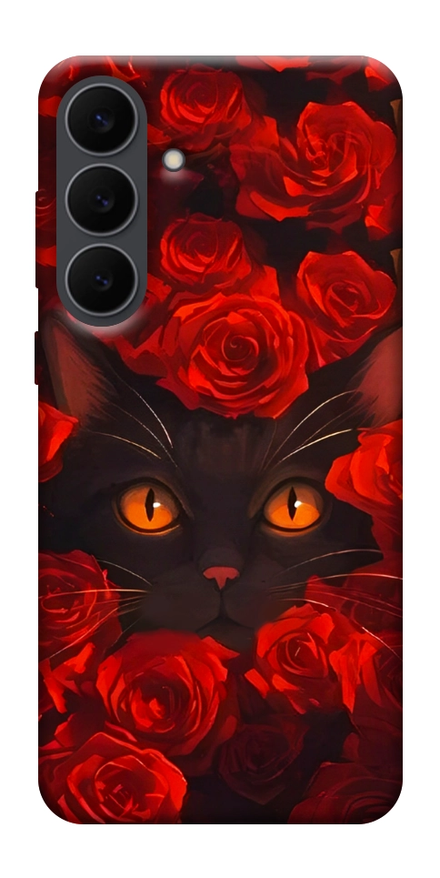 Чехол Rose cat для Galaxy S25 FE