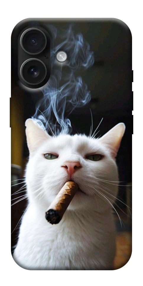 Чохол Cat cigar для iPhone 17