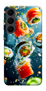 Чехол Sushi falling для Galaxy S25 FE