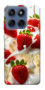 Чохол Strawberry and cream для Motorola Edge 60 Fusion