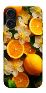 Чохол Лимони та квіти для iPhone 17