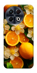 Чохол Лимони та квіти для TECNO Spark 30 Pro (KL7)