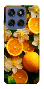Чохол Лимони та квіти для Motorola Edge 60 Fusion