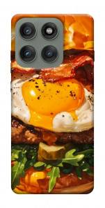 Чохол Смачний бургер для Motorola Edge 60 Pro