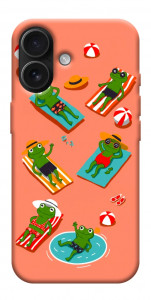 Чохол Summer frogs для iPhone 17
