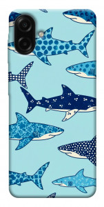 Чохол Shark pattern для Galaxy A07