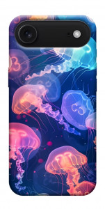 Чохол Neon jellyfishes для iPhone 17 Air