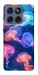Чохол Neon jellyfishes для Motorola Edge 60 Fusion
