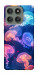 Чохол Neon jellyfishes для Motorola Edge 60 Pro