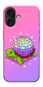 Чохол Disco turtle для iPhone 17
