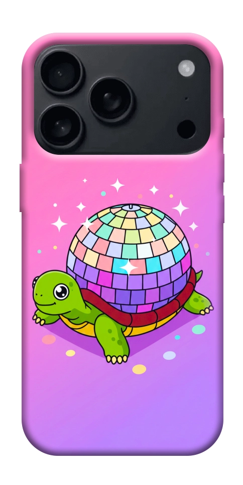 Чохол Disco turtle для iPhone 17 Pro Max