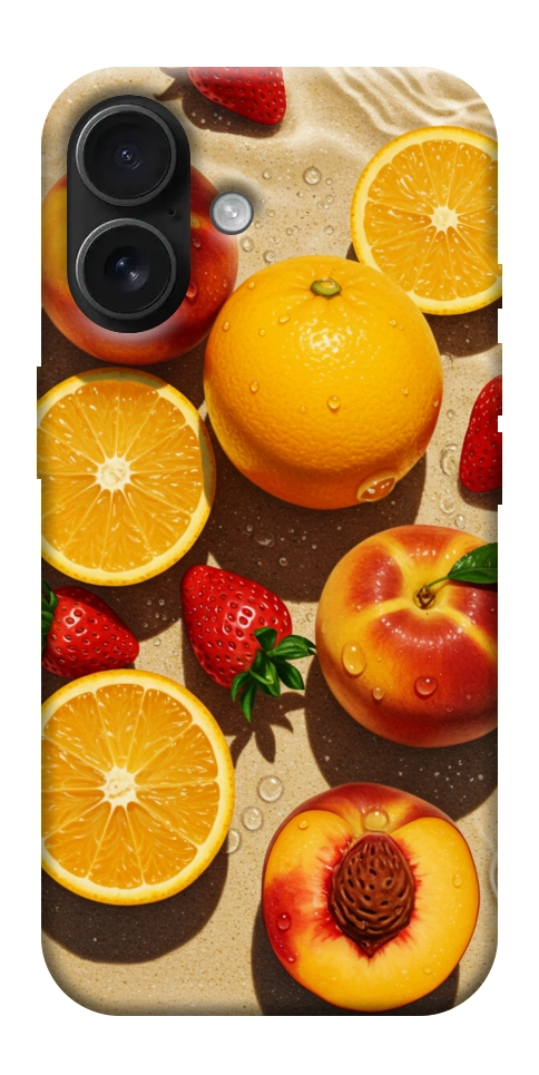Чохол Яскраві фрукти для iPhone 17