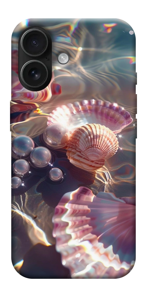 Чохол Яскраві мушлі для iPhone 17