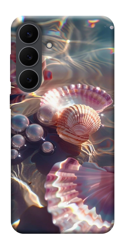 Чехол Яркие ракушки для Galaxy S25 FE