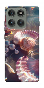 Чохол Яскраві мушлі для Motorola Edge 60 Pro