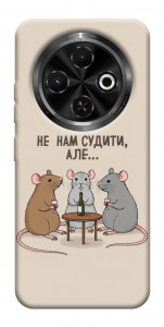 Чехол Не нам судити для TECNO Spark 30C (KL5n)