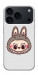 Чохол Labubu grey для iPhone 17 Pro Max