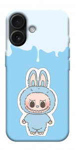 Чохол Labubu blue для iPhone 17