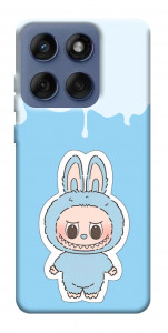 Чохол Labubu blue для Motorola Edge 60 Fusion