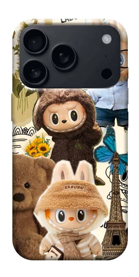 Чохол Labubu mood для iPhone 17 Pro Max