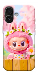 Чохол Labubu flower для iPhone 17