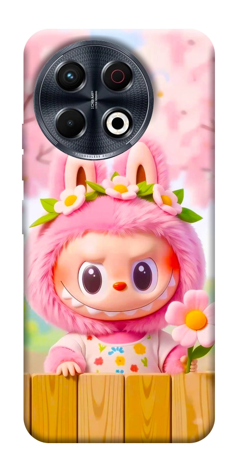 Чохол Labubu flower для TECNO Spark 30 Pro (KL7)