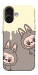 Чохол Labubu twins для iPhone 17