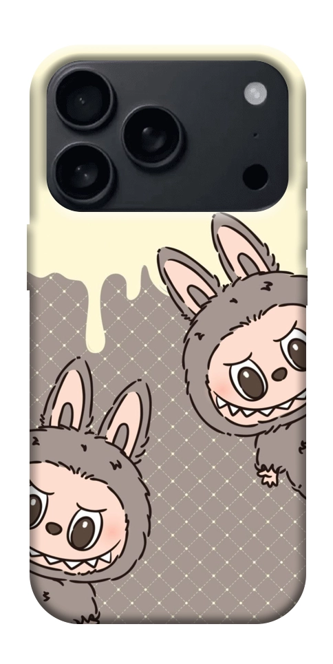 Чохол Labubu twins для iPhone 17 Pro Max