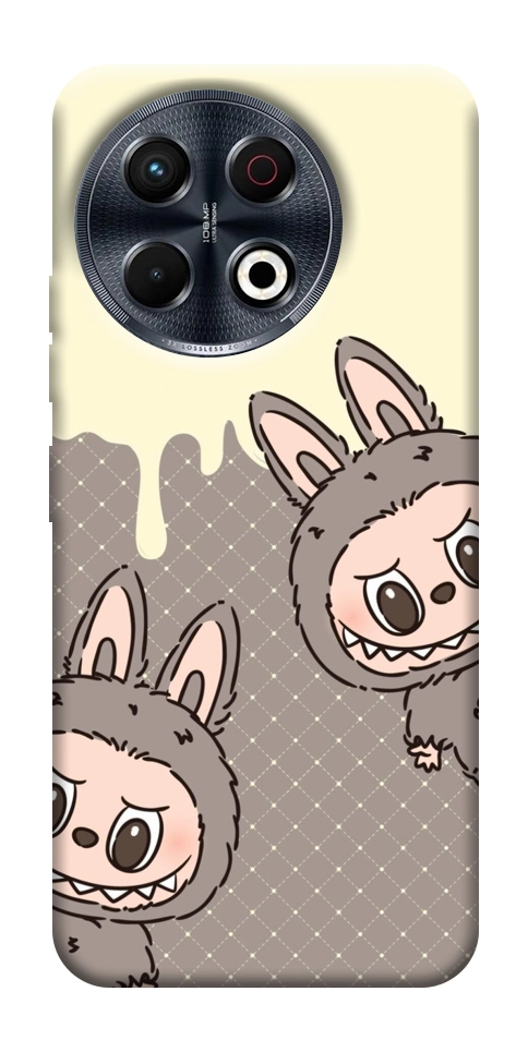 Чохол Labubu twins для TECNO Spark 30 Pro (KL7)