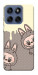 Чохол Labubu twins для Motorola Edge 60 Fusion