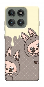 Чохол Labubu twins для Motorola Edge 60 Pro