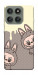 Чохол Labubu twins для Motorola Edge 60 Pro