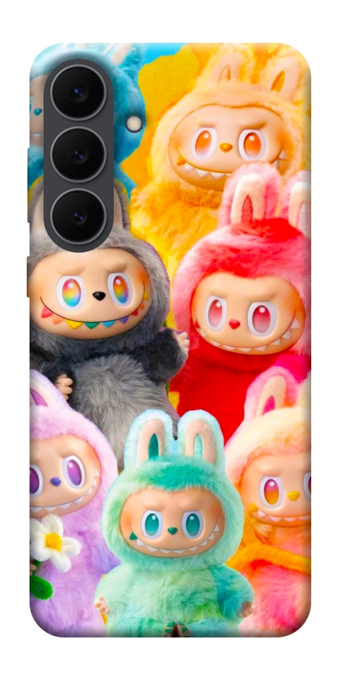 Чехол Rainbow labubu для Galaxy S25 FE