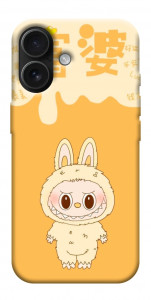 Чохол Yellow labubu для iPhone 17