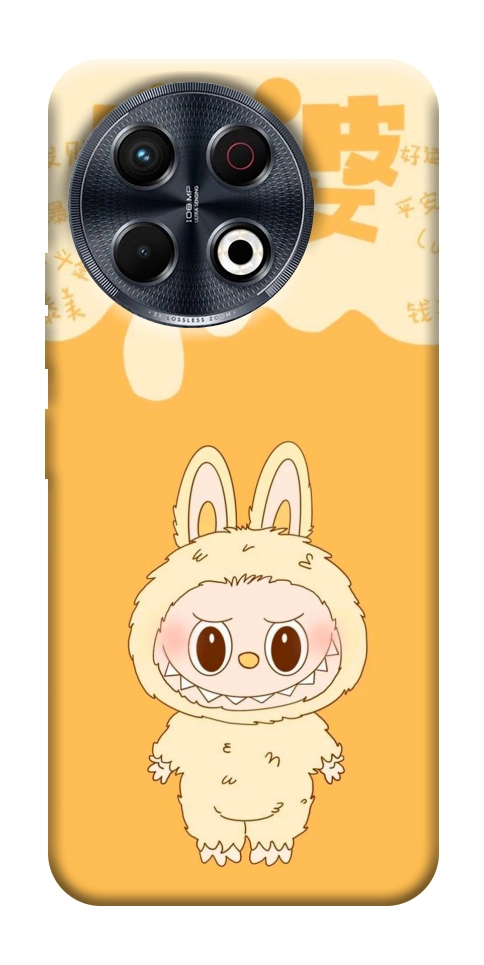 Чохол Yellow labubu для TECNO Spark 30 Pro (KL7)