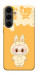 Чехол Yellow labubu для Galaxy S25 FE