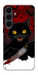 Чехол Horror lucky cat для Galaxy S25 FE
