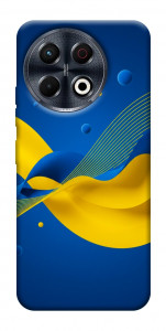 Чохол Жовто-синя гармонія для TECNO Spark 30 Pro (KL7)