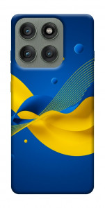 Чохол Жовто-синя гармонія для Motorola Edge 60 Pro