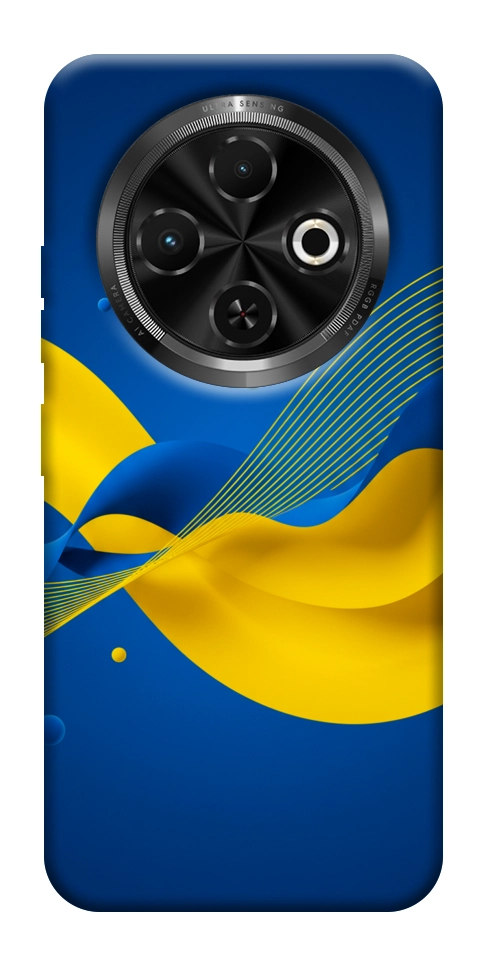 Чехол Жовто-синя гармонія для TECNO Spark 30C (KL5n)