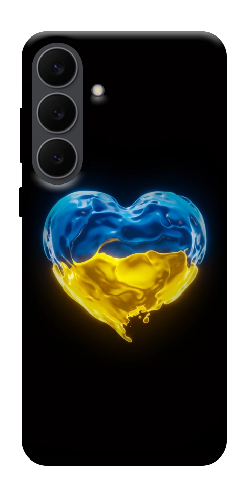 Чехол Серце України для Galaxy S25 FE
