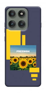 Чохол Квітуча свобода для Motorola Edge 60 Pro