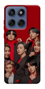 Чохол BTS in red для Motorola Edge 60 Fusion