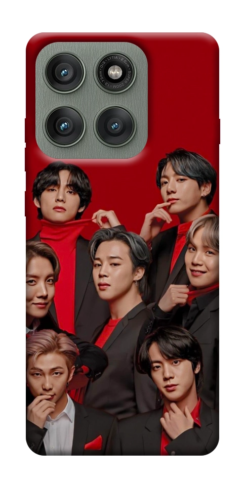 Чохол BTS in red для Motorola Edge 60 Pro
